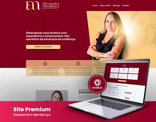 Site Premium | Alessandra Mendonça