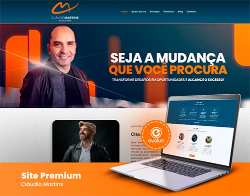 Site Premium | Cláudio Martins Palestrante